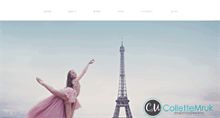 Desktop Screenshot of collettemrukphotography.com